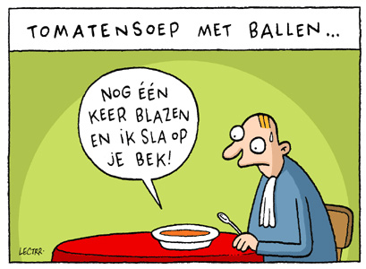 tomatensoep met ballen